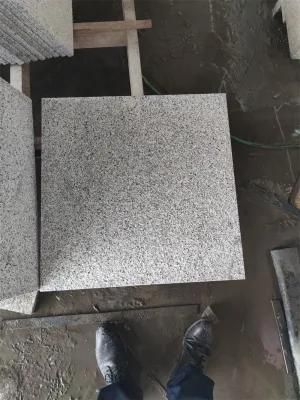 Natural Granite Stone G603 Light Grey Tiles Paving Stone Flamed Surface for Paving