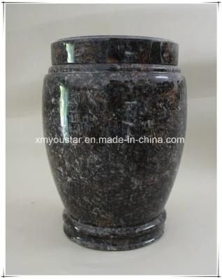 Tan Brown Cemation Funeral Urns Design for Funeral Home