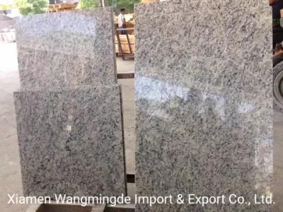 White Polished Granite for Building Walls and Bathroom Shower Tops