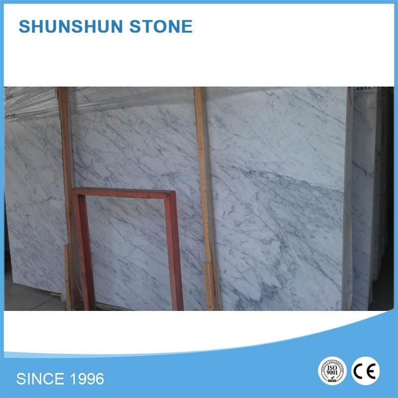 Wholesale Natural Volkas White Marble Stone for Wall and Floor