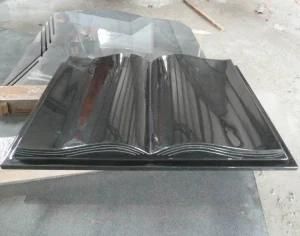 Black Book Shape Monument Stone