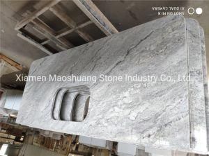 Hot Sale Grey/White/Black/Red/Brown/Green/Golden/Yellow/Polished/Leathered/Honed/Flamed River White Granite for Kitchen Countertop Bathroom