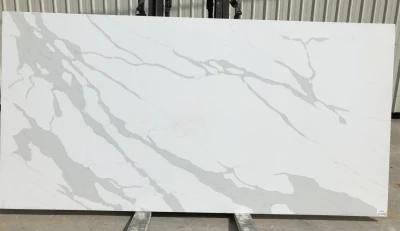 Cheap Price with High Quality Orange Man-Made Quartz Stone for Countertops
