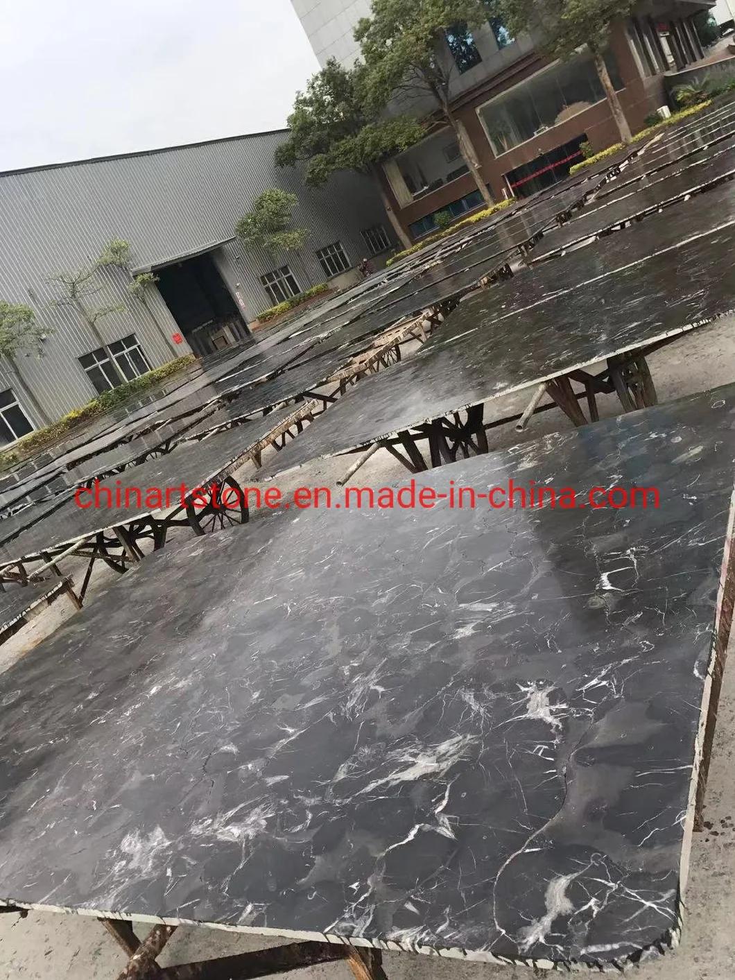 China Platimun White Grey Marble Slab Orina Slab