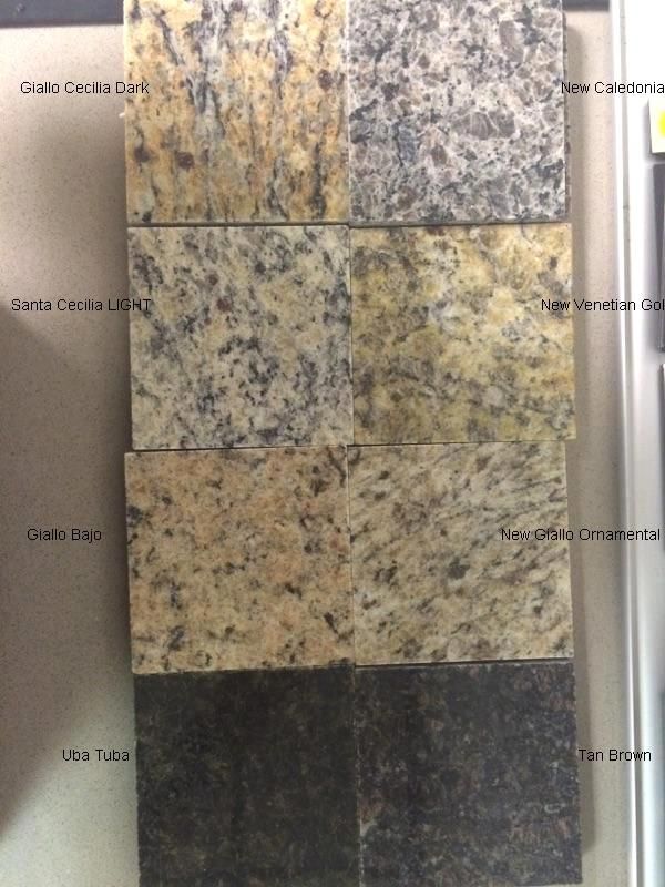 Wholesale Vanity Top Natural Green/Black/Yellow/White/Brown Granite Countertop for Different Projects/Kitchen/Vanity/Hotel