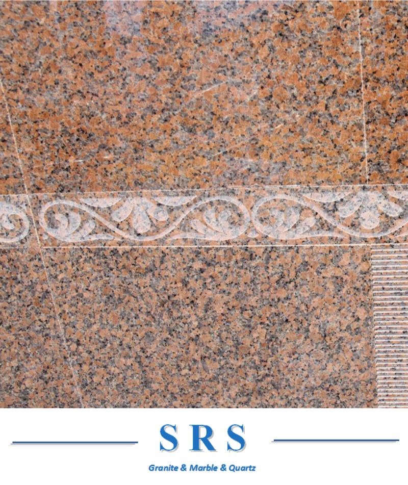 Natural China Maple Red Granite (G562) for Flooring/Wall