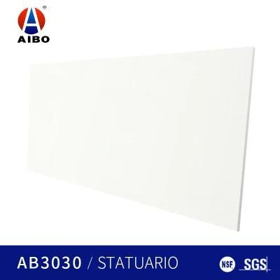 Super White Washable Kitchen Island/Countertop Quartz Stone