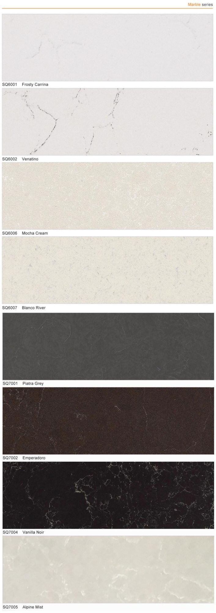 Calacatta White or Balck Quartz for Dining Table/Table Top /Kitchen Top Stone/Kitchen Countertop