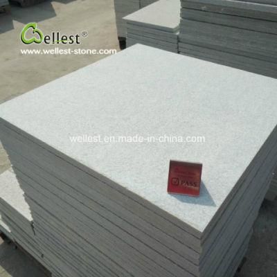 Flamed Finish Pure White Quartzite Tile for Exterior Flooring and Walling Pavers