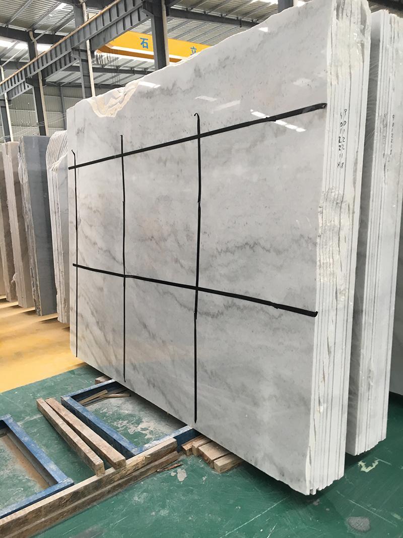 China Cheap Wholesale Price Landscape White Marble Tile for Floor and Wall