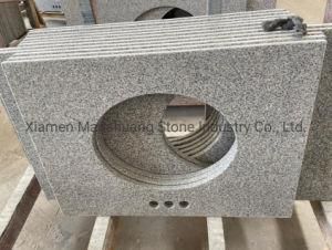 G603 Granite Countertop Pepperino Light Gray Bathroom Vanity Top