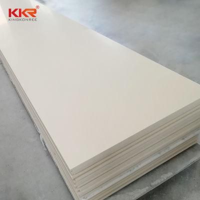 China Artificial Stone Beige Acrylic Customized Countertops Solid Surface Sheet