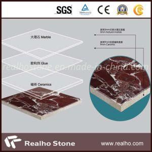 Rosso Levanto Marble Ceramic Laminated Floor Tile
