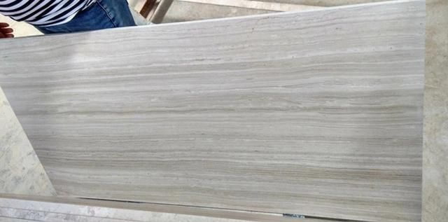 High Quality Popular White Wood White Oak White Serpeggiant Marble