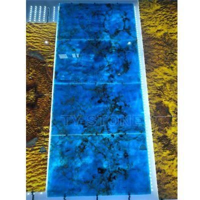 Natural Blue Onyx for Background Wall Decor