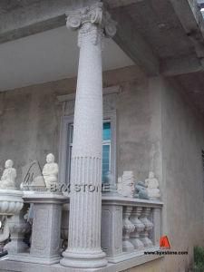 G664 Brown Granite Solid Column (BYX-CP-002)