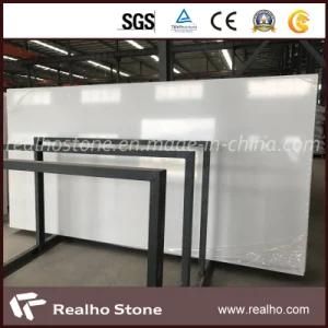 Big Slab Snow White Pure White Artificial Quartz Stone for Countertops