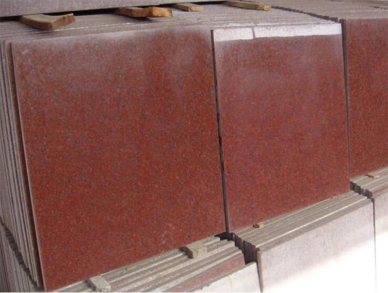 Low Prices Polished Dyed Red Granite Fortile/Slab/Stairs/Risers/Countertops