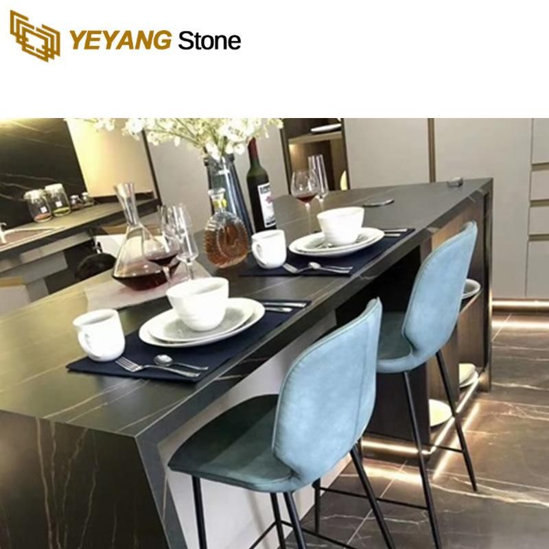 artificial Marble Sintered Stone Slab for Interior Kitchen Design