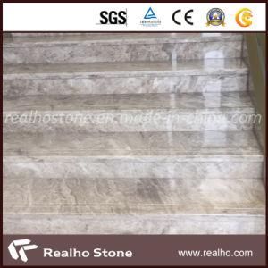 Polished Diana Grey Marble Flooring Design Marble Stair Step Tiles for Lobby