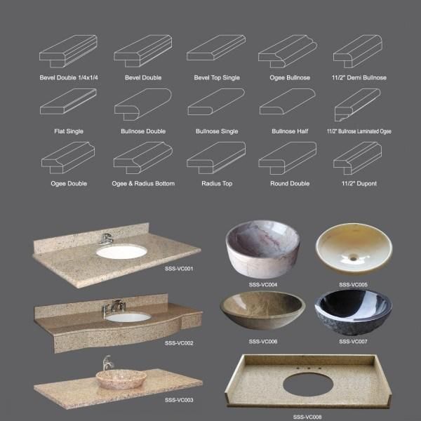 Customize Granite Kitchen Countertop Island