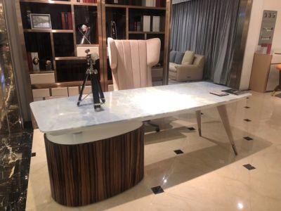 Marble Stone Work Countertop Volakas White Marble Morden Table