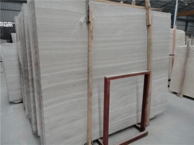 Wooden Grain White Marble Granite Marble