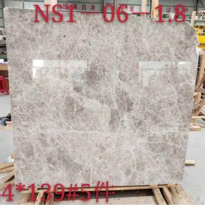Aurora Borealis Grey Stone Marble for Flooring Tiles Slabs Countertops/Worktops/Vanitytops