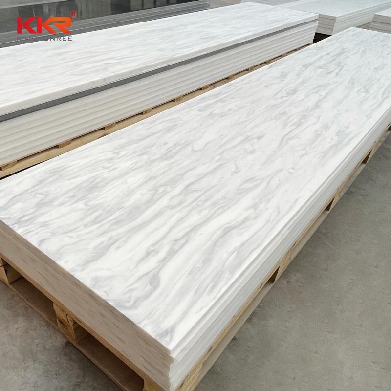 Decoration Show Crack Bar Table Airport Project Modified Acrylic Solid Surface Sheet