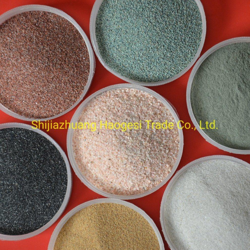 High Quality Terrazzo Aggregate Real Stone Painting Used Natural Colored Sand
