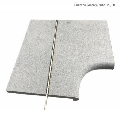 G633 White Granite Swimming Pool Stone Corner Copping Tile