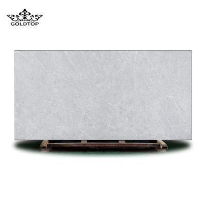 6012 Angle Ash Kitchen Cabinet Island Worktop Table Tops Black Bathroom Vanity Countertops Wall Panels Artificial Stone Slab Quartz Tiles