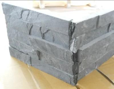Wholesale Natural Black Corner Slate for Wall