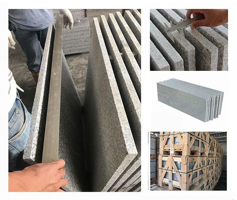 Chinese G418 Spray White/Sea Wave Granite Tile and Step