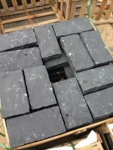 Chinese Granite Mongolia Black Cobble Stone for Landscape/Garden Terrance