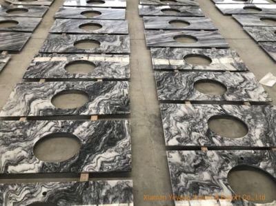 Natural Polished Black/White Marble Vanity Tops for Bathroom/Kitchen Project Wholesale