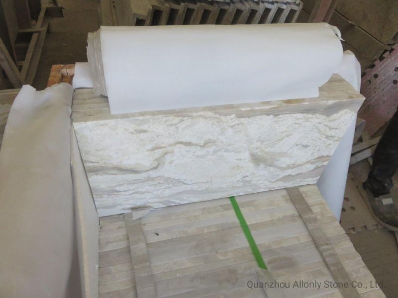 Greece Ionia Marble Egeo Ondulato Cloudy Fantasy Marble Flooring and Wall Tile for Hotel Villa Decoration