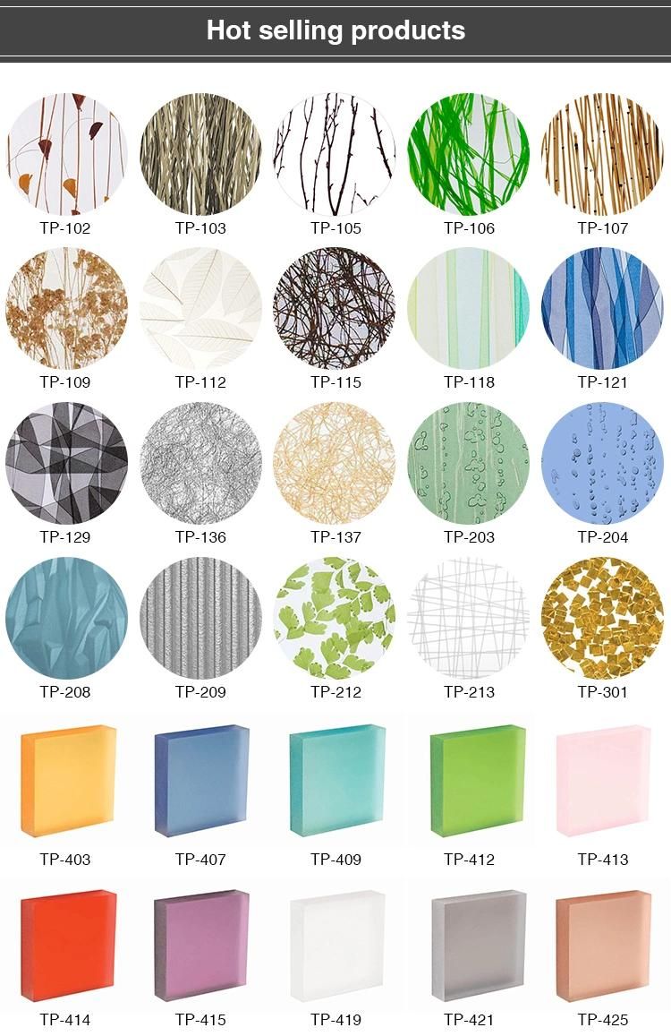 White Line PETG Sheet Building Material Acrylic Sheet
