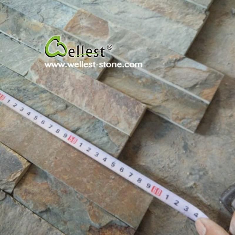 Rusty Slate Stack Stone Veneer / Ledgestone / Cultured Stone Wall Tile