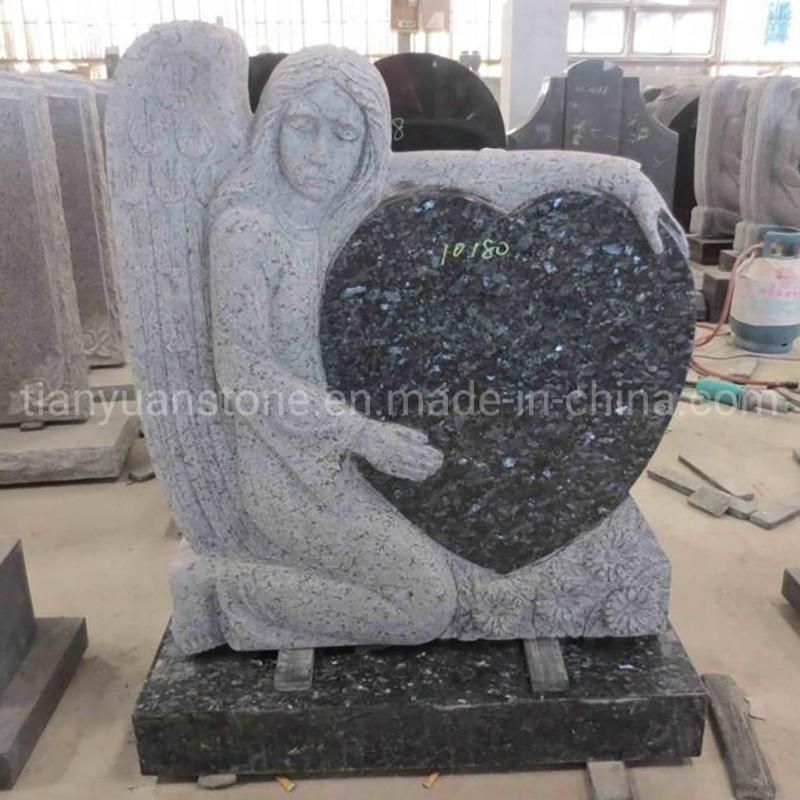 Marble Granite Angel Headstone with Angel Tombstone Angel Monument