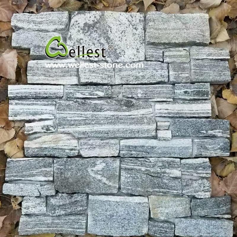 Stomy Grey Granite Ledge Stone Wall Tile