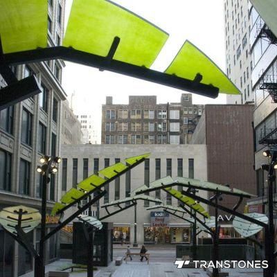 Customized Design Green Exterior Acrylic Decor