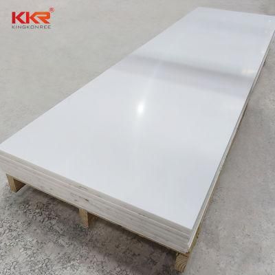 6mm 12mm Staron Himacs Pure White Acrylic Solid Surface Corian Stone