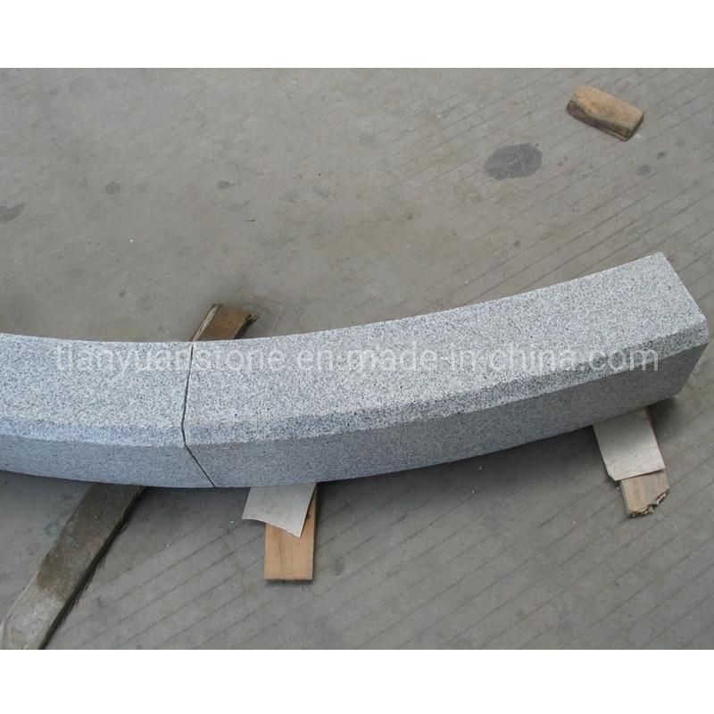 Cheap G603 Light Grey Granite Kerbs for Road and Construction