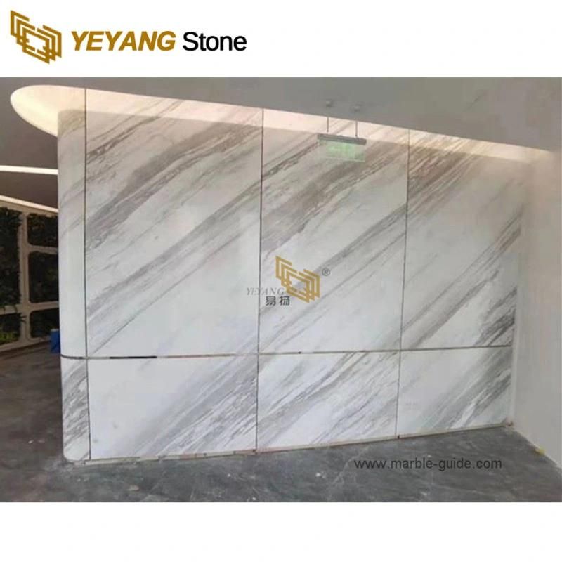 Volakas White Marble Slab/Tiles for Kitchen/Countertop/Floor/Wall Factory Price