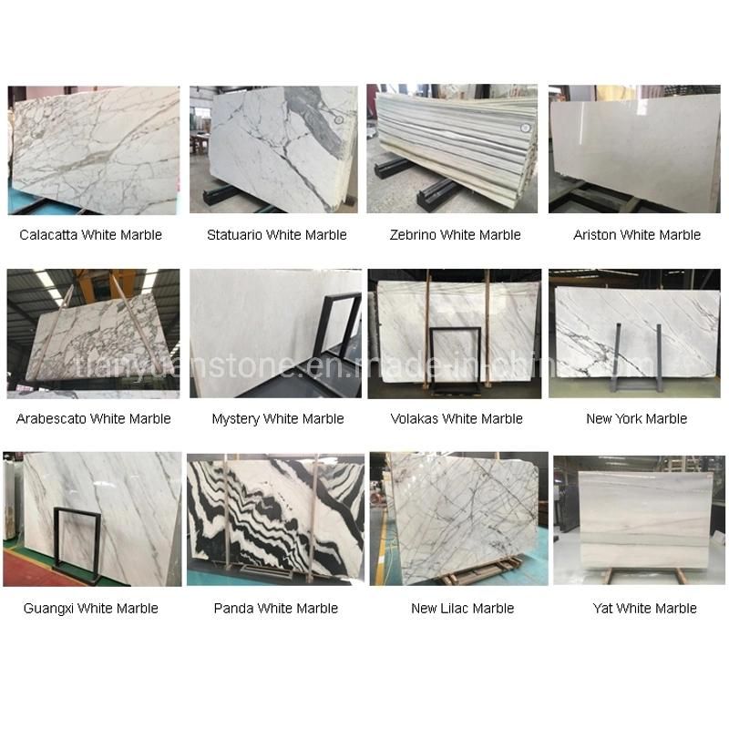 Top Grade Bianco Carrara White Marble, Marble Tile and Onyx Marble