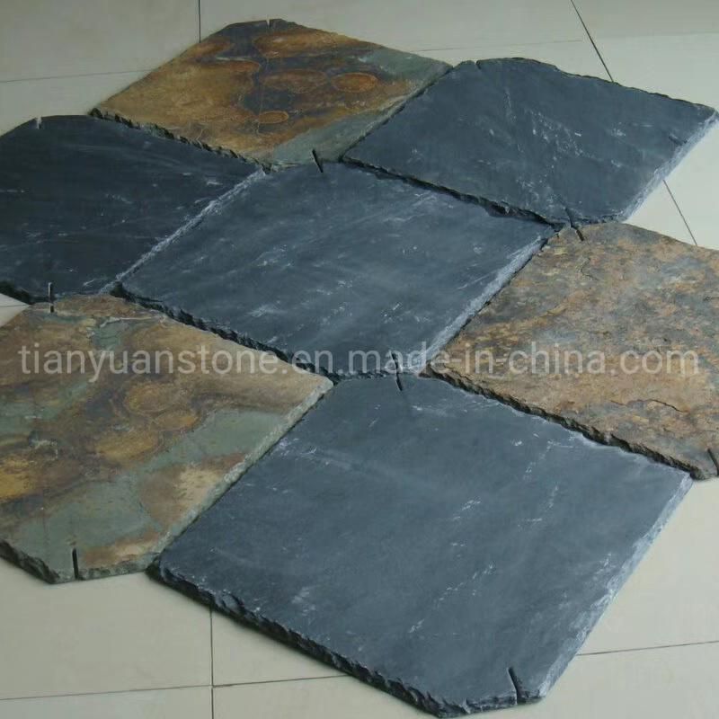 Rusty Multicolor Slate Black Slate Roof Slate Tile Roofing Tile Slate