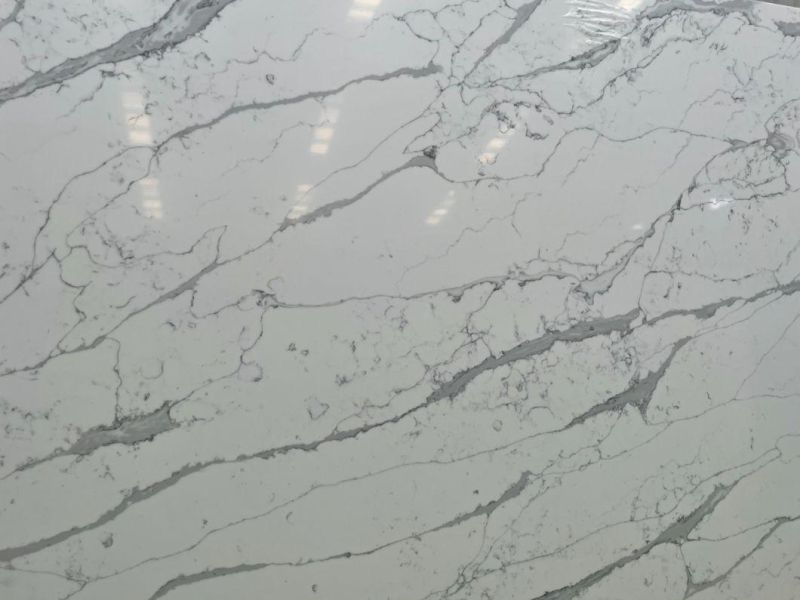Modern Artificial Quartz Stone Kitchen Countertop Thickness 2cm Esv010