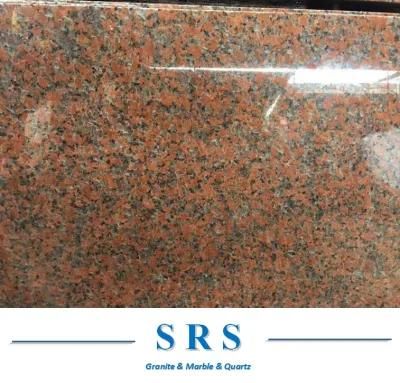 Polished/Flamed Granite Maple Red G562 Stone Tile for Outdoor/Indoor