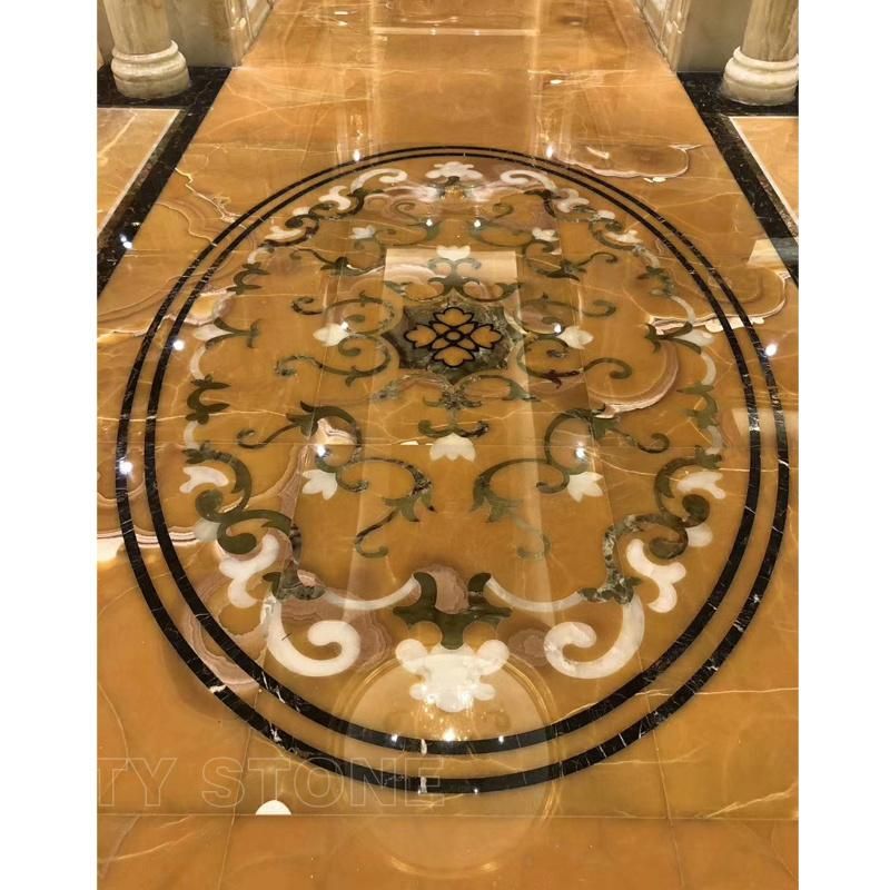 Book Matched Red Dragon Onyx Marble Slab